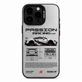 Passion Racing Silver Sports Car Phone Case