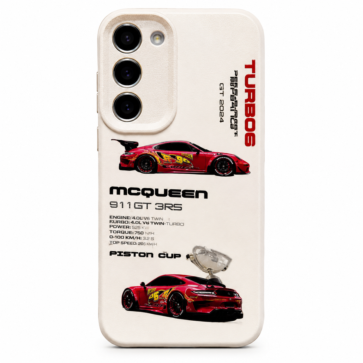McQueen Racing Sports Car Phone Case 🏁🔥